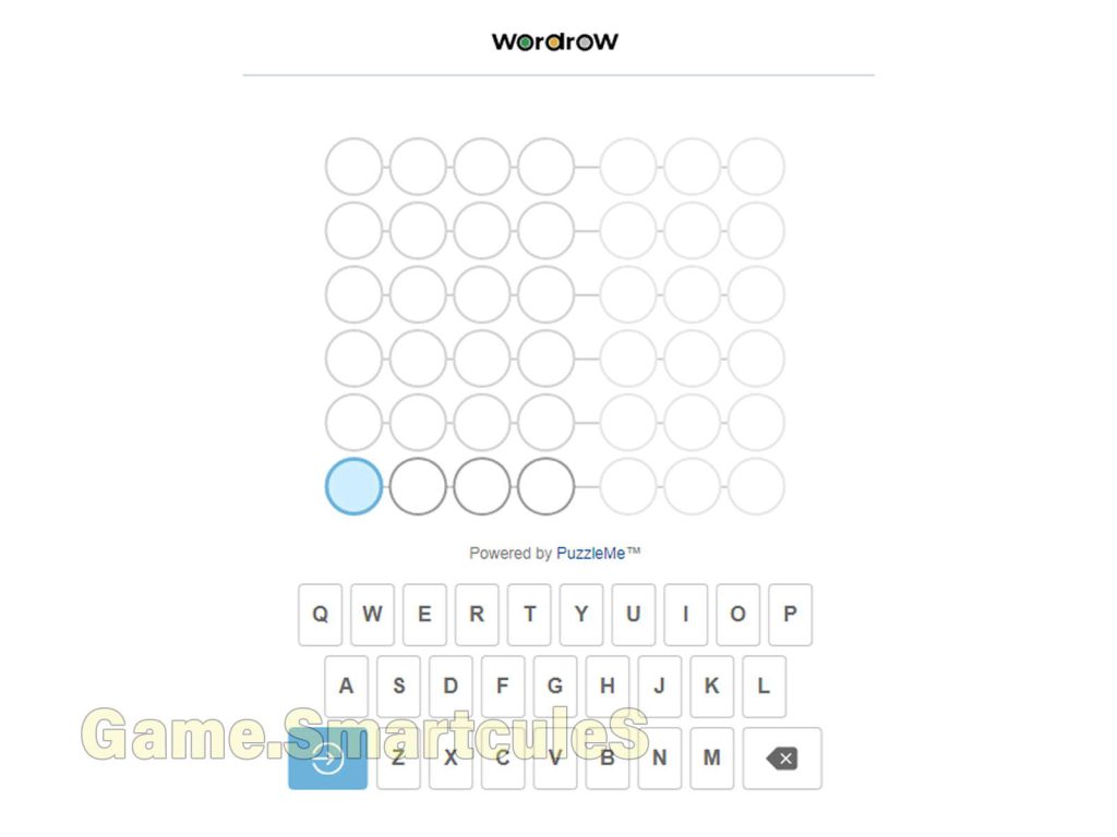 play free online wordrow game